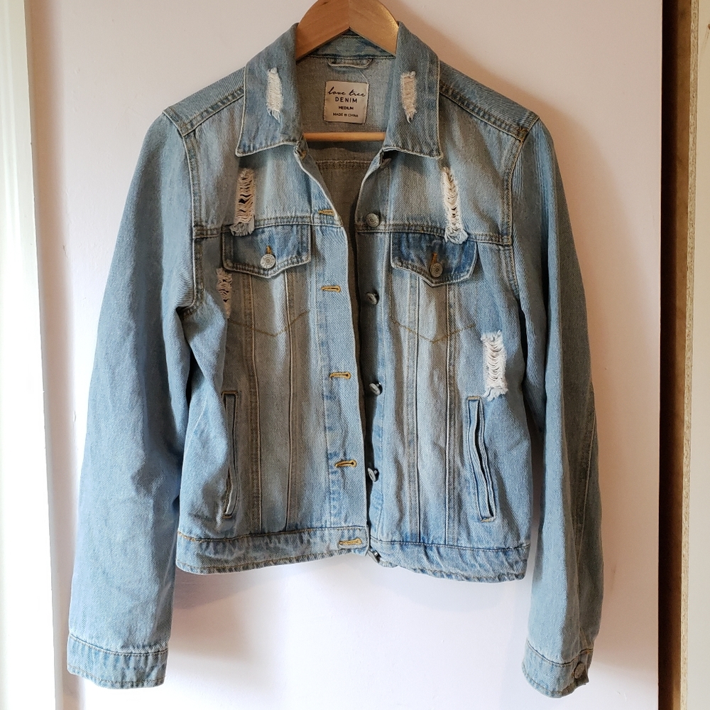 Love Tree Denim Jacket